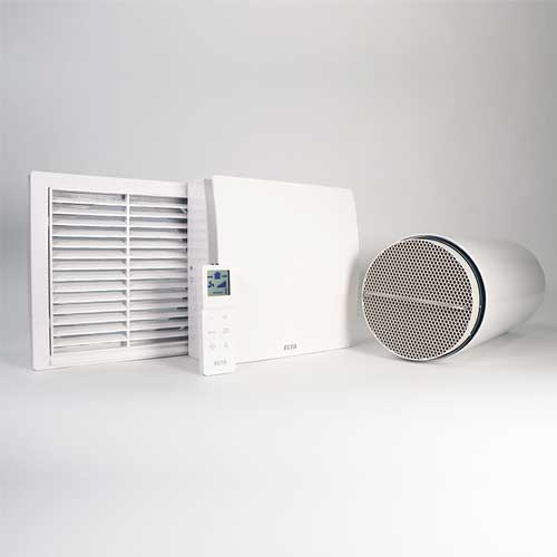 Elta FLUX HR 100 PLUS+ Heat Recovery Unit with Remote Control - 100mm/4"