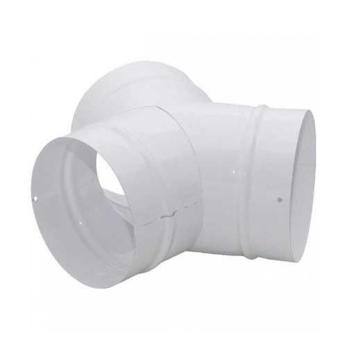 Domus Round Plastic Ducting 100mm Y Piece