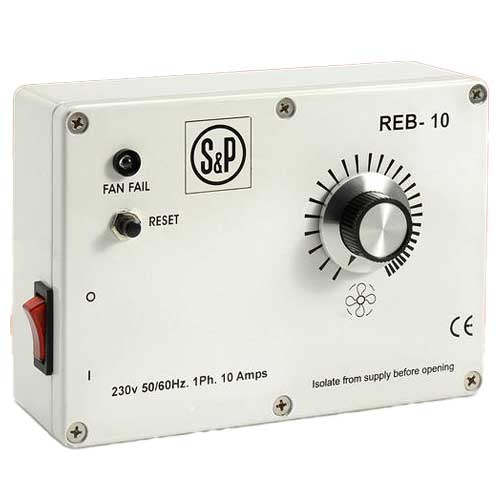 S&P REB-10 230V 50/60HZ Single Phase Speed Controller 10 Amp