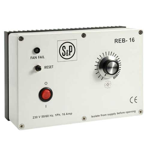 S&P REB-16 230V 50/60HZ Single Phase Speed Controller 16 Amp