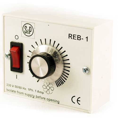 S&P REB-1 230V 50/60HZ Single Phase Speed Controller