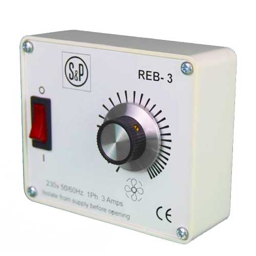 S&P REB-3 230V 50/60HZ Single Phase Speed Controller 3 Amp