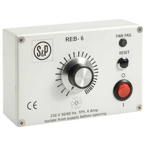 S&P REB-6 230V 50/60HZ Single Phase Speed Controller 6 Amp