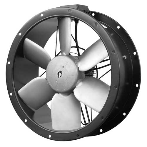 S&P TCBT/4-250/H Cased Axial Fan Three Phase - 250mm