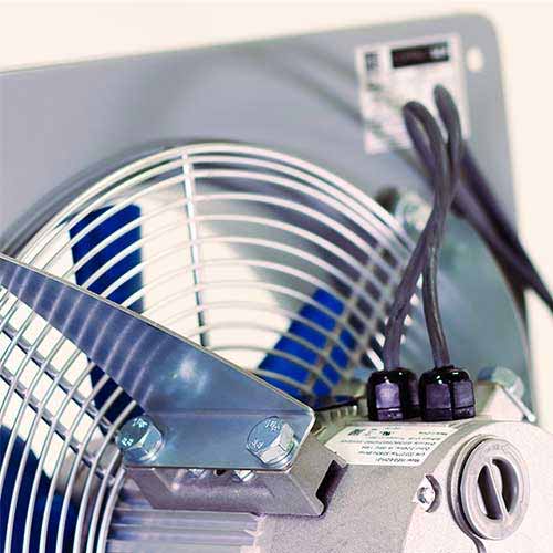 Elta SCP400EC/1EC Compact Plate Axial Fan Single Phase EC - 400mm