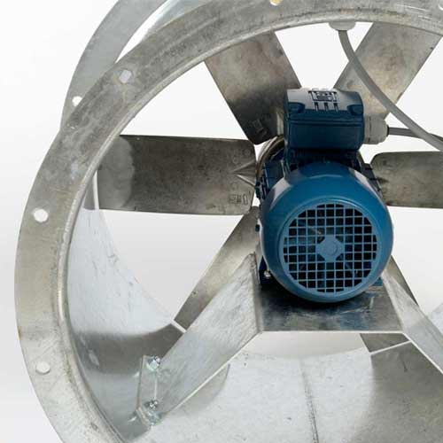 Elta SLC500 Revolution Long Cased Axial Fan Single Phase AC - 500mm