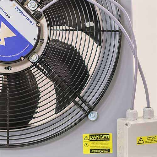 Elta SPA630/6-1AC Raptor Plate Axial Fan Single Phase AC - 630mm