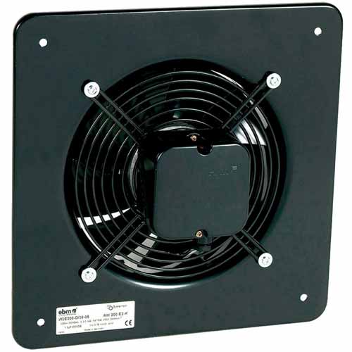 Systemair AW 250E2 Sileo Plate Axial Fan Single Phase - 250mm