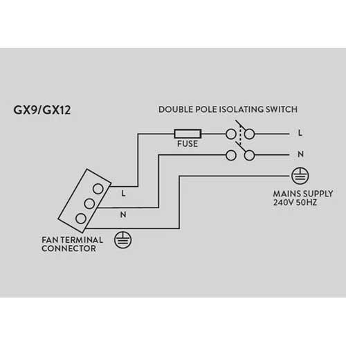 Xpelair GX9 Window Mounted Fan 89994AW